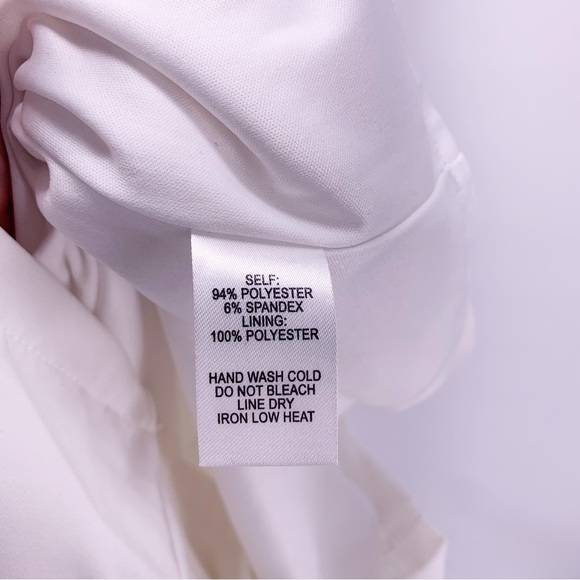 NEW Lulu’s White Short Sleeve Mini Dress Size Small - Picture 7 of 10